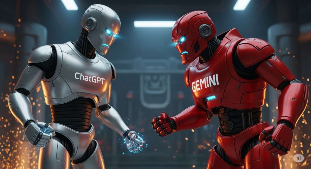 ChatGPT-vs-Gemini-looking-eachother-anger