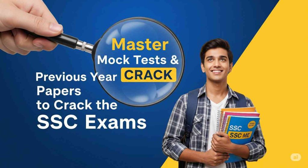 Master the art of mock tests and previous year papers to crack the SSC exams, improving speed, accuracy, and exam strategy.