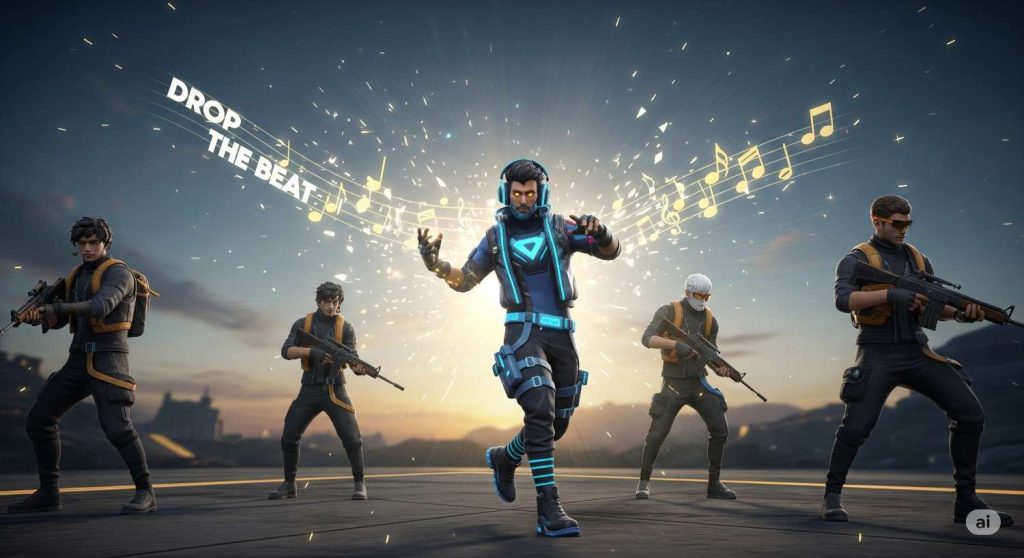 Squad gameplay featuring DJ Alok in action