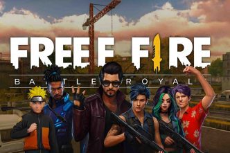 Free Fire Battle Royale Game being played by Indian gamers on mobile devices
