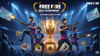 Visual overview of the Free Fire India Championship including format, players, and key highlights