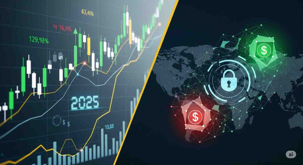 Trader applying strategies for success in 2025 forex trading with risk management and chart analysis