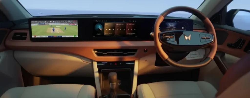 interior look mahindra-xuv-7xo