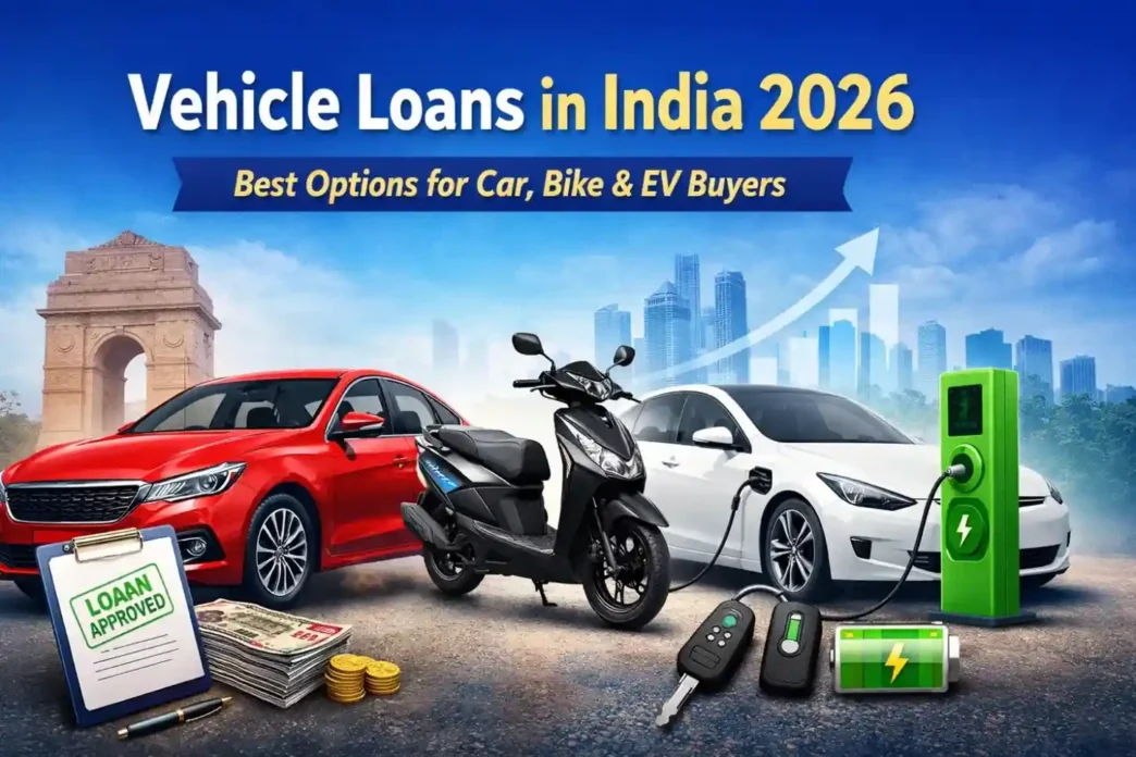 Vehicle Loans in India 2026 – best options for car, bike and electric vehicle buyers with flexible EMI and easy approval
