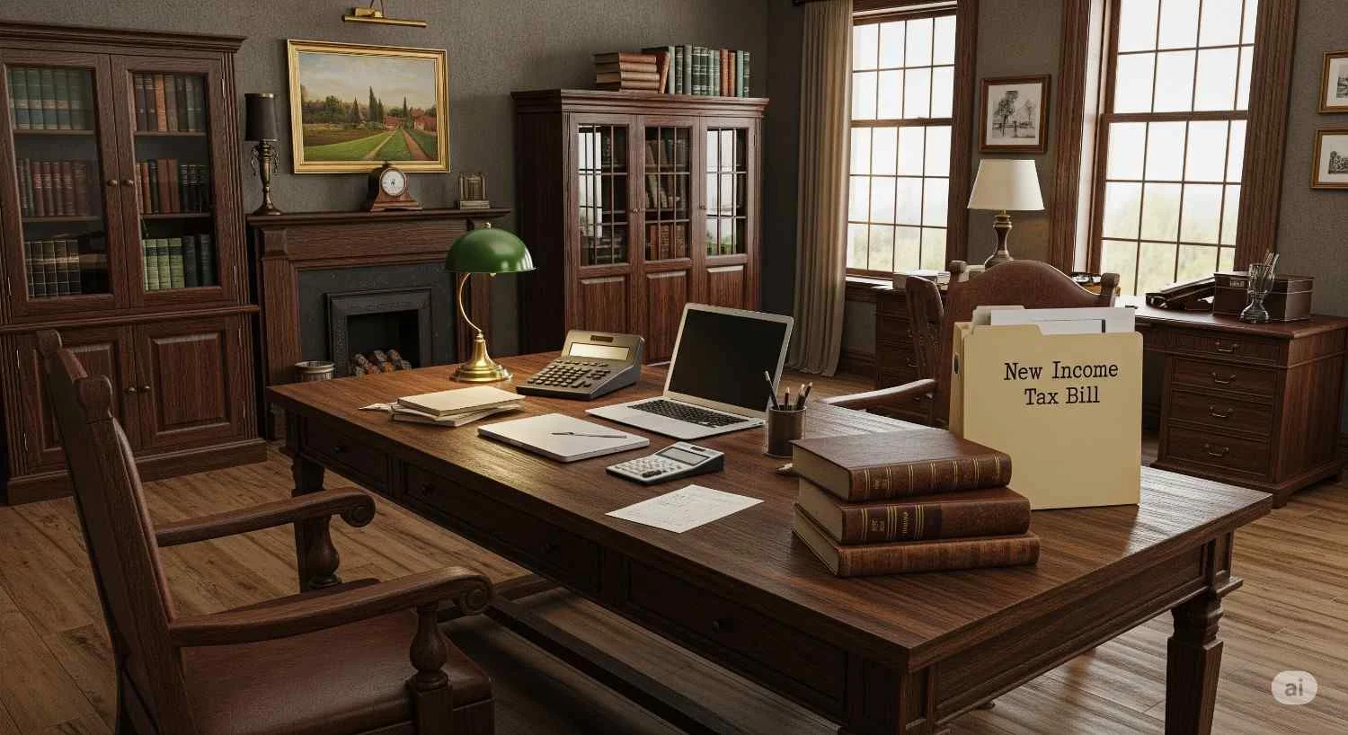 New Income Tax Bill 2025 office old 