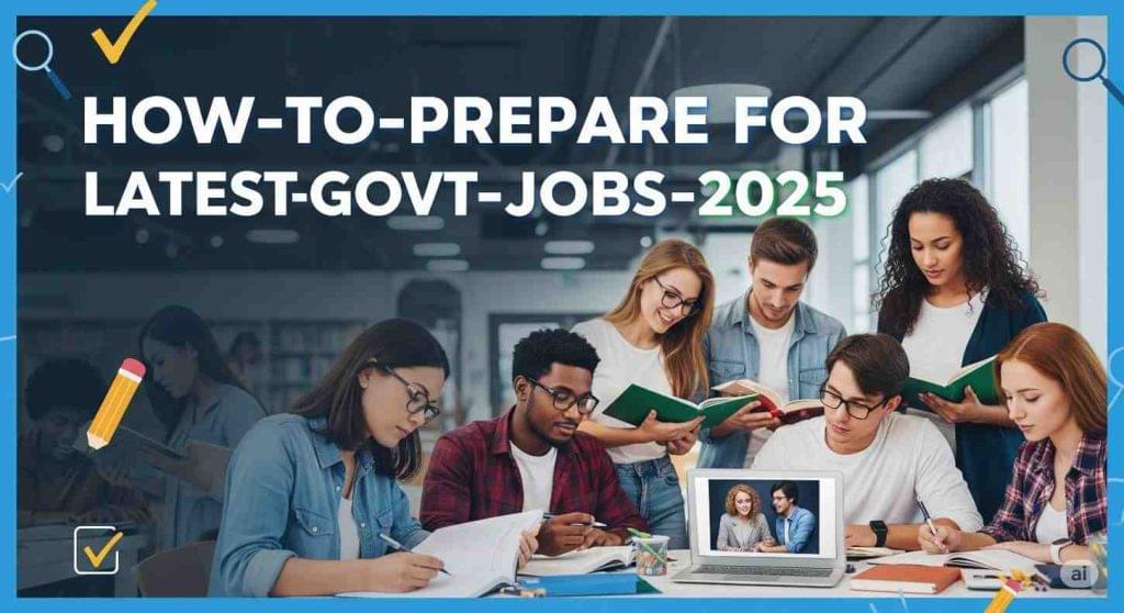 Guide on how to prepare for latest govt jobs in 2025 with smart strategies, evolving exam patterns, and effective preparation tips to stay ahead.
