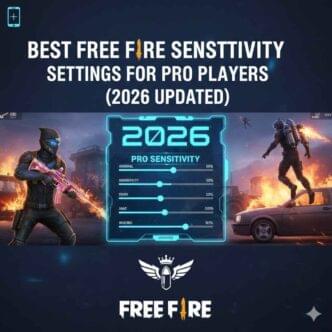 Best Free Fire Sensitivity Settings for Pro Players (2026 Updated) – Best Free Fire Sensitivity Settings Guide for headshots, drag shots, and recoil control.