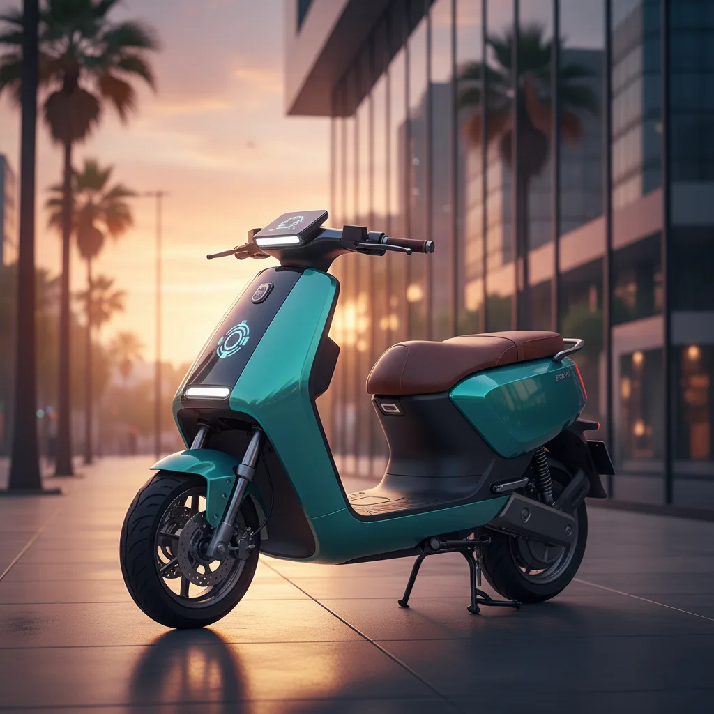 electric scooter new model standing