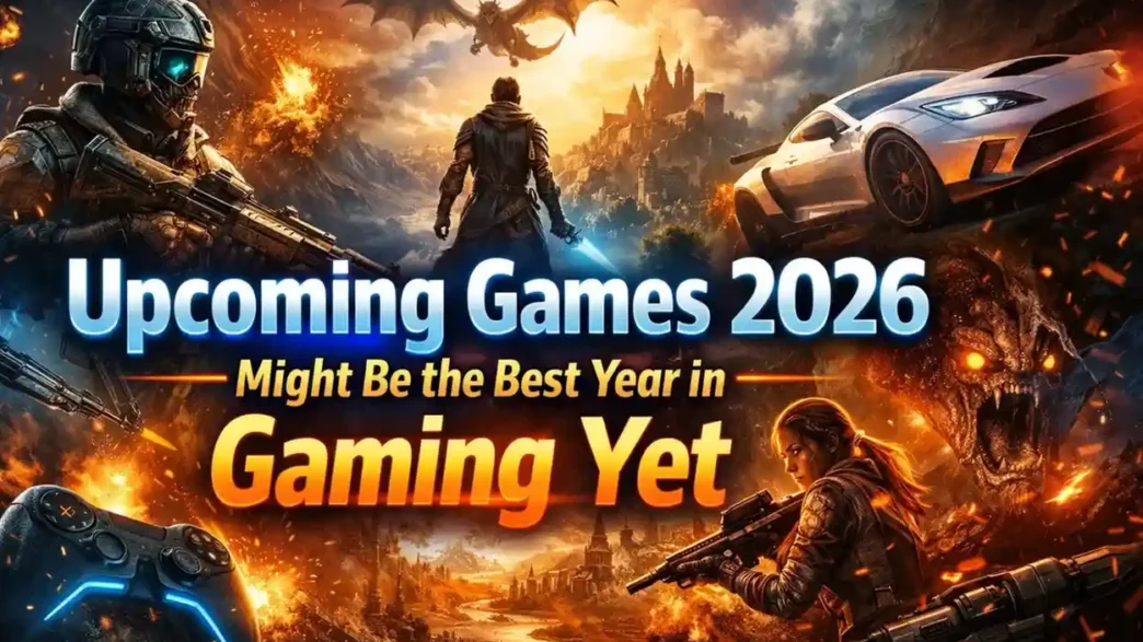Upcoming Games 2026 featured image showing why it could be the best year in gaming