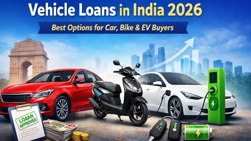 Vehicle Loans in India 2026 – best options for car, bike and electric vehicle buyers with flexible EMI and easy approval